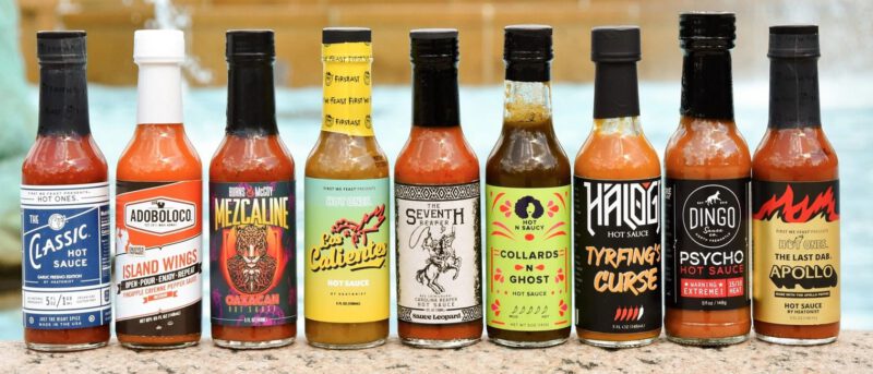 Hot Ones Season 18 Hot Sauce Lineup