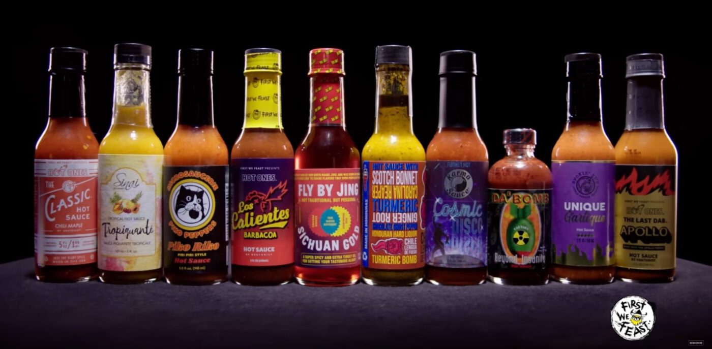 Hot Ones Season 19 Hot Sauce Lineup